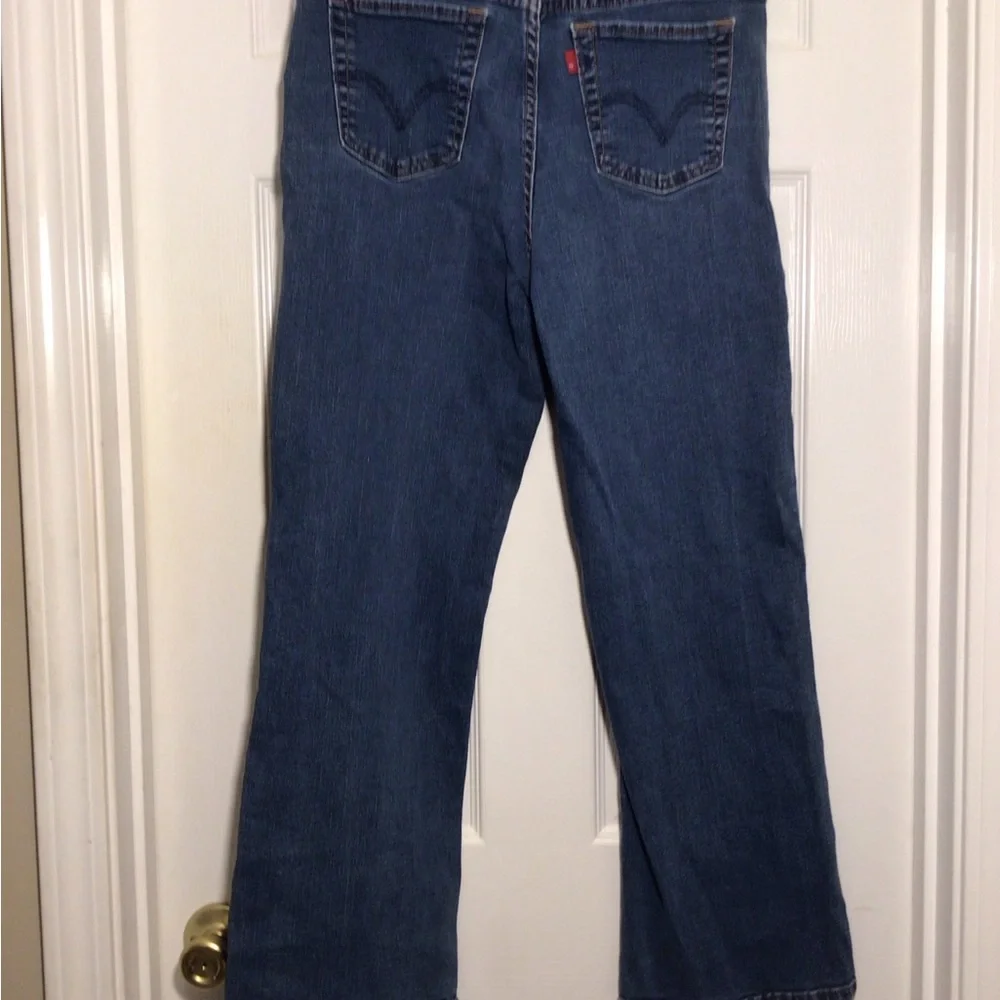 Levi’s Perfectly Slimming Bootcut Jeans Women’s 512 Size 14S - Picture 2 of 12